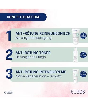 Eubos Cool and Clear Anti-R reddening Intensive Cream 30ml - Dermatologist Recommended for Rosacea Dry & Reddened Skin - Nighttime Skin Regeneration and Renewal - Buy Online on GoSupps.com