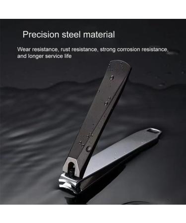 Nail Clipper Set Fingernail & Toe Nail Slanted Edge Nail Cutting Clippers Nail Clippers with Ergonomic Lever Stainless Steel Portable Nail Cutter Set with Nail File - Buy Online on GoSupps.com