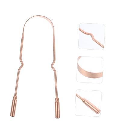 Pure Copper Oral Scraper - Effective Mouth Cleaning Tool for Healthy Oral Hygiene - International Shipping - Buy Online on GoSupps.com