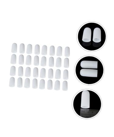 8 Pairs Silicone Gel Toe Protectors & Separators for Blisters, Bunions, and Straightening - White Headgear Orthopedic Design - Buy Online on GoSupps.com