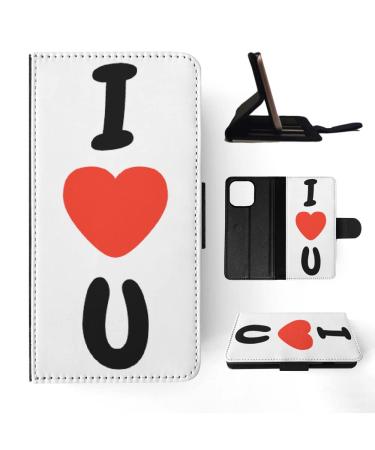 Protective case for Apple iPhone 14 Pro Max with the inscription "I love you"