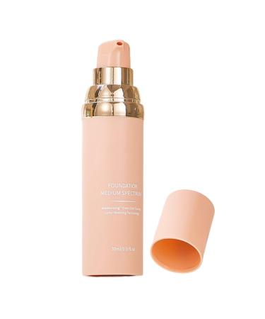 Color-Changing Foundation | Lightweight Foundation 30ml | Natural Look Skin Corrector for Girls | Quick Routine