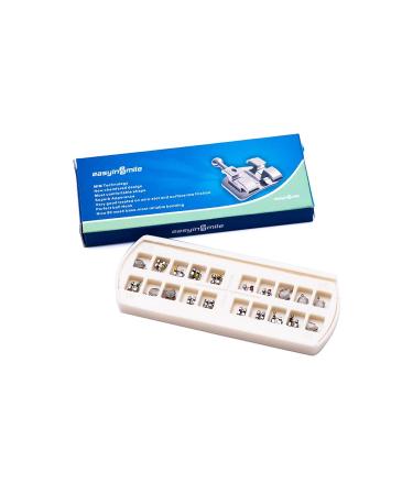 20PCS/Pack Dental Orthodontic Metal MINI Bracket Braces (1Pack ROTH-022.3.4.5)