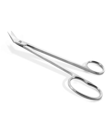 Otto Herder nail scissors footnails - extra long nail scissors approx. 19 cm for seniors made of stainless steel - footnail scissors nail cutter with one -sided micro toothing 19 centimeters - Buy Online on GoSupps.com