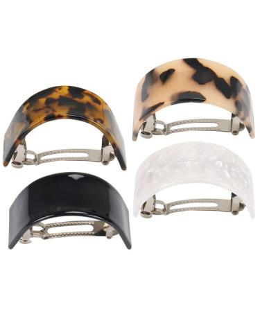 Frcolor Hair Clips - Spring Ponytail Half Round Hairpins for Women & Girls - Perfect Hair Accessories for Stylish Decorations | International Shipping Available - Buy Online on GoSupps.com