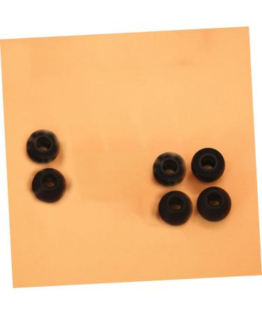 VANZACK 4 Pcs Black Noise Reduction Earplugs Size 3 - Ultimate Comfort & Sound Protection for All | International Shipping Available - Buy Online on GoSupps.com
