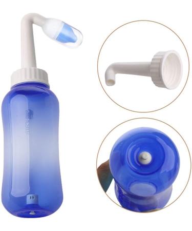 300ml Saline Nasal Irrigation Pot with Allergy Relief, Neti Nose Cleansing, Travel Case - Purple - Buy Online on GoSupps.com