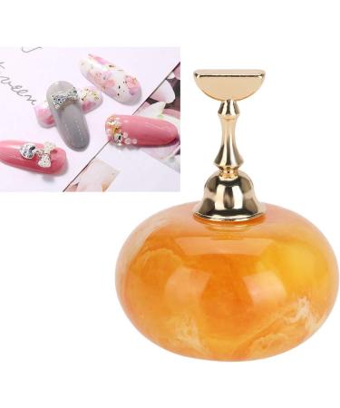 Nail Stand For Press Ons Nail Holder For Painting Nails Magnetic Golden Base Nail Tips Holders Fingernail Display Stands Nail Art Stand For DIY Nail Art Practicing Manicure - Buy Online on GoSupps.com