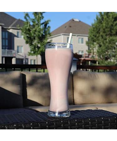 Blowholes Milkshake Size Eco-Friendly Long-lasting Paper Straws (individually wrapped) 180 Count - Buy Online on GoSupps.com