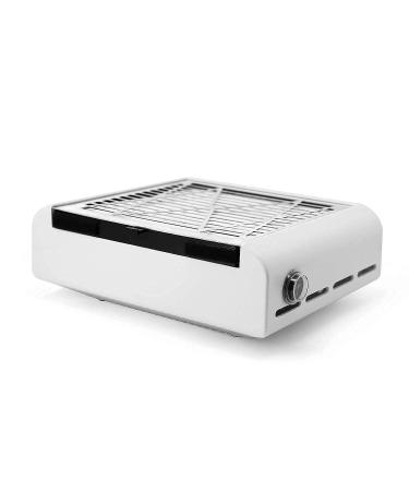Powerful White Nail Dust Collector for Acrylic Nails by AONOLOVO - Manicure Tool with Suction Fan - Buy Online on GoSupps.com