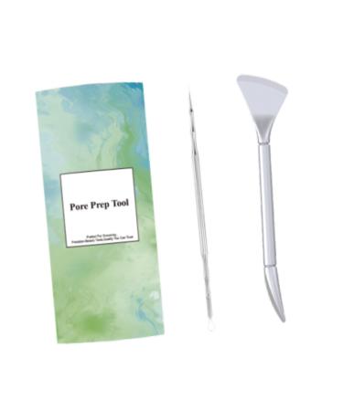 Esquirla Pore Prep Tool Blackhead Extractions Tool Blemish Spots Extractor Blackhead Removers Pimple Tool Kit for Comedone Men Gifts