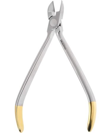 MedicSteel Micro-Mini Pin and Ligature Cutter - Tungsten Carbide Tips Orthodontic Plier - Premium Stainless Steel Instrument - 5.25 inch - Buy Online on GoSupps.com