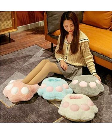Shairmb Heated Foot Warmer for Women | Cat's Claw Plush Foot Warmer & Cozy Hot Water Bottle Bag | 38x38cm White - Buy Online on GoSupps.com