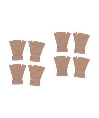 Mobestech 4 Pairs Sports Wrist Brace Tennis Wrist Brace Compression Wrist Sleeves Hand Wrist Brace Wrist Splint Hand Brace Sport Wrist Sleeves Gloves Wrist Protector Thumb Wrist Cover