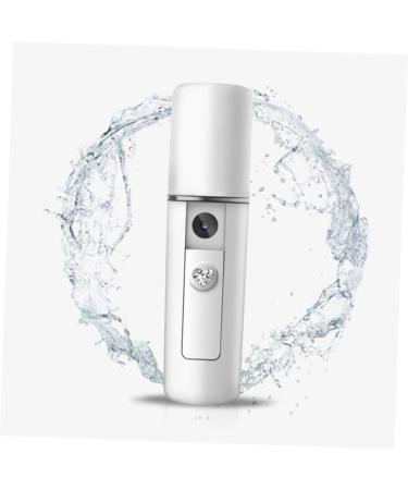 IWOWHERO Skin Moistener Mist Facial Sprayer Mini Facial Mister Portable Humidifier Portable Face Mister White - Buy Online on GoSupps.com