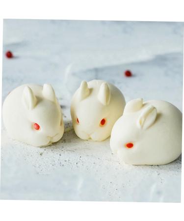 MAGICLULU Clay Mold 2pcs Cake Silicone Mold Silicone Molds Bunny Desserts Easter Cookie Ice Cream Mold Jade Rabbit Tray 29.5x17cmx2pcs Whitex2pcs - Buy Online on GoSupps.com