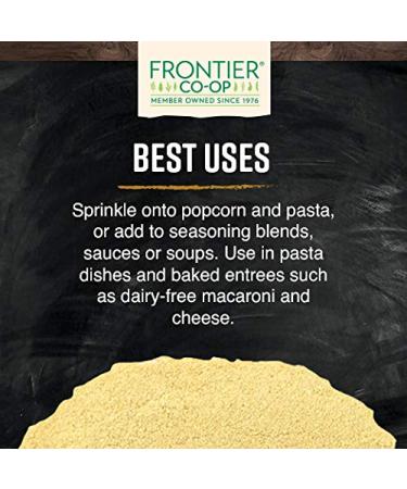 Frontier Natural Products Nutritional Yeast Powder 16 oz | Vegan, Gluten-Free Superfood - Buy Online on GoSupps.com