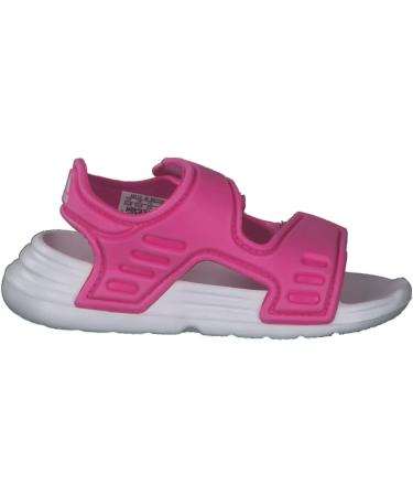 adidas Altaswim Beach & Pool Shoes - Kids Unisex - 3 UK Child - Lucid Fuchsia/White/Clear Pink - Buy Online on GoSupps.com