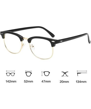 Nearsighted Glasses for Myopia - Stylish Black Frame -1.00 Diopters for Men & Women | International Shipping - Buy Online on GoSupps.com