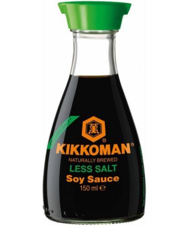 Soy Sauce Bundle with Original Kikkoman Salt Soy Sauce 150ml with Low Salt Soy Sauce 150ml (2 Pack) - Buy Online on GoSupps.com