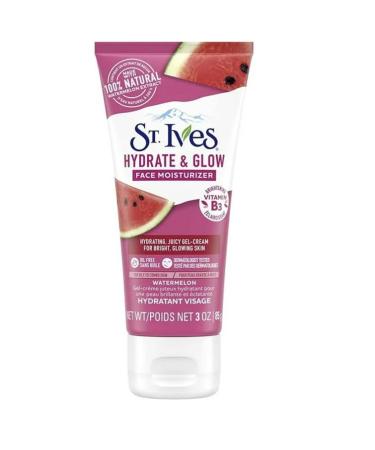 St Ives Nourish & Glow Face Moisturizer 3oz - Avocado & Watermelon (Pack of 2) | Hydrating Skincare for Glowing Skin | International Shipping Available - Buy Online on GoSupps.com