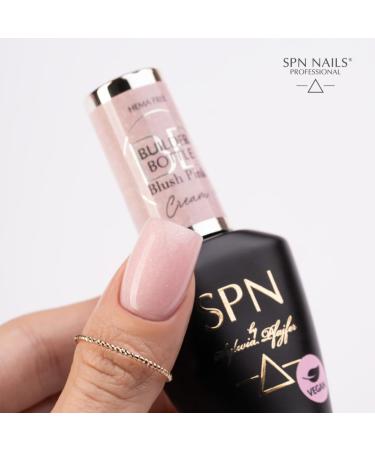 SPN Nails Professional Blush Pink Builder Bottle Cream Gel Nail Polish 10ml- Builder Gels for Nails Extension - Pastel Peach Salmon Shade - Salon-Lasting Manicure LED/UV Lamp Curable - Buy Online on GoSupps.com