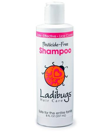 Ladibugs Lice Prevention Shampoo 8oz | Natural, Essential Oils, Sulfate-Free | Keep Head Lice Away! - Buy Online on GoSupps.com