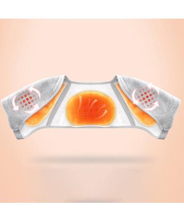 Double Shoulder Brace Sleeping Warm Support Stability Sleeve Wrap Strap Comfortable Knit Cashmere for Rotator Cuff Shoulder Chronic Inflammation Pain Relief Sprains Strains - Buy Online on GoSupps.com