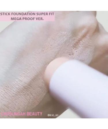 CHOSUNGAH Super Fit MEGA PROOF Stick Foundation Light Beige SPF50+ PA++++ 12g - Buy Online on GoSupps.com