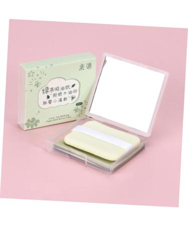 POPETPOP 5 Sets Oil Blotting Paper Oil Control Paper Oil Control Film Paper Towel Facial Tool Saline Solution for Piercings Face Paper Oil-Absorbing Film Green Tea - Buy Online on GoSupps.com