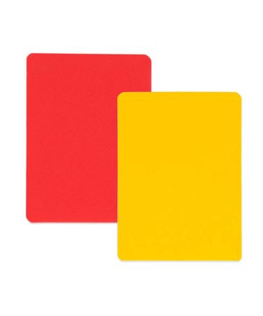 Champion Sports Referee Cards (Includes 1 red and 1 yellow referee card)