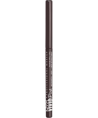 NYX PROFESSIONAL MAKEUP Vivid Rich Mechanical Pencil Eyeliner Rich shades Vegan Formula - Smokin Topaz (Brown) 1 count (Pack of 1) Smokin Topaz - Buy Online on GoSupps.com