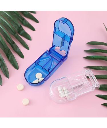 Ximimark 6 pcs Easy-to-Use Pill Cutter & Storage Box | Best Medication Management & Organization Tool - Buy Online on GoSupps.com
