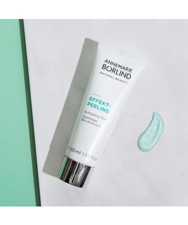 Annemarie B rlind Effect Peeling 50ml - Vegan Cream Peeling with Natural Jojoba Wax Beads for Smoother Balanced Skin - Exfoliating Dead Skin Cells - Buy Online on GoSupps.com