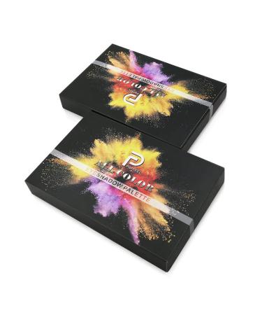 BONNIE CHOICE 162 Colors Professional Eyeshadow Palette with Brushes - Highly Pigmented Matte Shimmer Nudes Makeup Kit - Buy Online on GoSupps.com