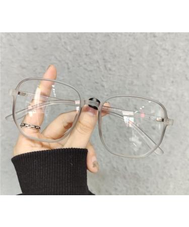 Zhuyiqz oversized reading glasses new computer reading glasses anti-blue light glare-free flat light level glasses for women/men (color: C3 size: +350) +350 C3