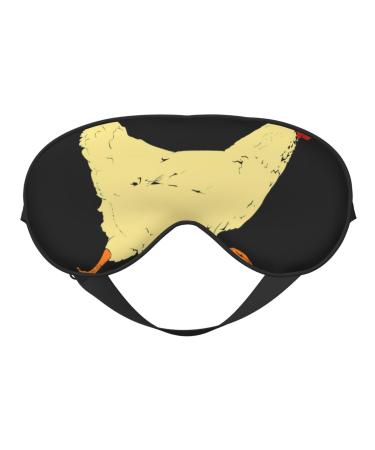 Animal Farm-Chicken Run Soft Sleep Eye Mask Female Breathable Eye Patch Perfect for Travel and Relaxation
