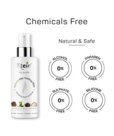 Natural Hair Holding Spray No Synthetic Colours (100 ml) paraben Free. - Buy Online on GoSupps.com