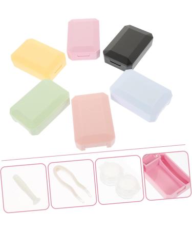 Buy SOLUSTRE 30 Sets Contact Lens Cases - Travel-Friendly Assorted Colors | Durable & Stylish Design - Buy Online on GoSupps.com