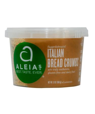 ALEIA'S Italian Bread Crumbs 13 oz - Gluten Free & Non-GMO (2 Pack) - Authentic Taste for Gluten Free Recipes - Kosher & Dairy Free - Buy Online on GoSupps.com