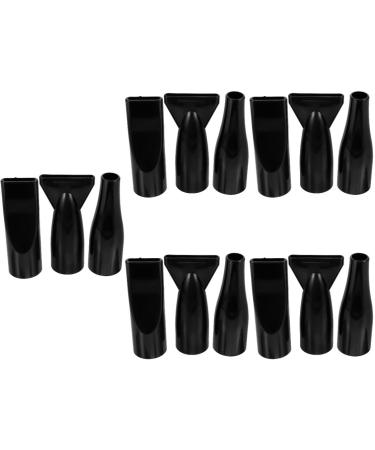 Healeved 15 Pcs Pet Water Blower Diffuser Hairdryer Blow Dryer Accessories Hair Dryer Nozzle Hair Dryer Attachment Nozzle Creative Dryer Nozzle Hair Blower Nozzle Tool The Dog Abs 12.00X6.10X4.00CMx5pcs Blackx5pcs