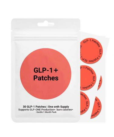 GLP-1 Wellness Patches: Natural Plant Ingredients for Women s Health & Wellness Vegetarian-Friendly Applicable to Various Body Parts 30 Count