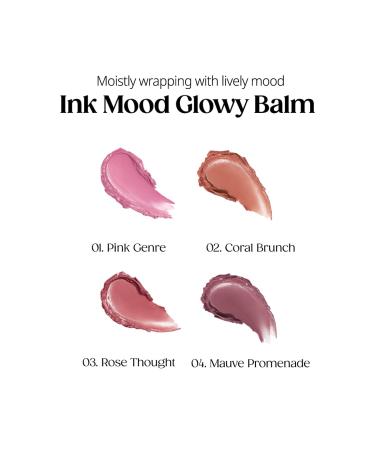 Peripera Ink Mood Glowy Balm (01 Pink Genre) - Hydrating Lip Balm with Natural Pink Glow - Buy Online on GoSupps.com