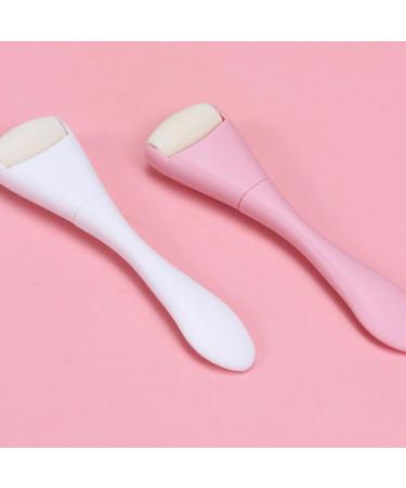 Baluue Volcanic Stone Oil Absorbing Face Roller - Portable & Reusable Skincare Tool for Oily Skin - Pink - Buy Online on GoSupps.com