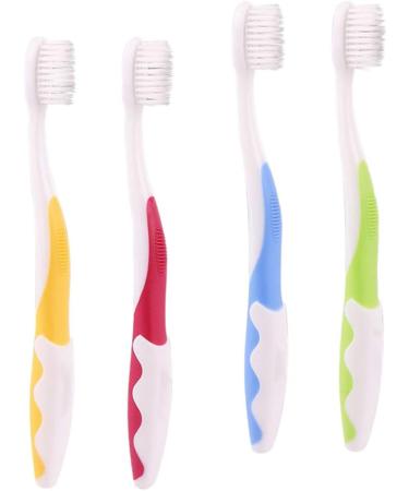 Milisten Children's Toothbrushes - Soft Non-Slip Small Size for Ages 1-3 - 4-Pack - Ideal for Healthy Little Smiles - Buy Online on GoSupps.com
