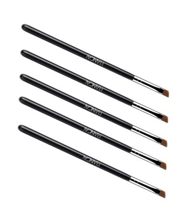 Beavorty 5pcs Makeup Brush Thin Eyeliner Brush Makeup Tool Oblique Eyeliner Brush Eye Brush Girl Flat Brush