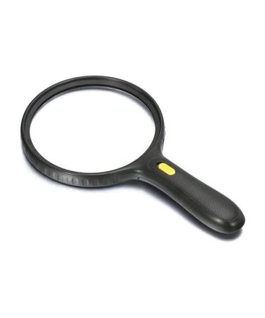 Magnifying Glass Magnifier Watch Repair Tool Magnifier Optical Glass Magnifier 2X 4X 25x Lightweight Handheld Glass Magnifier Glass with Light Handle Magnifier