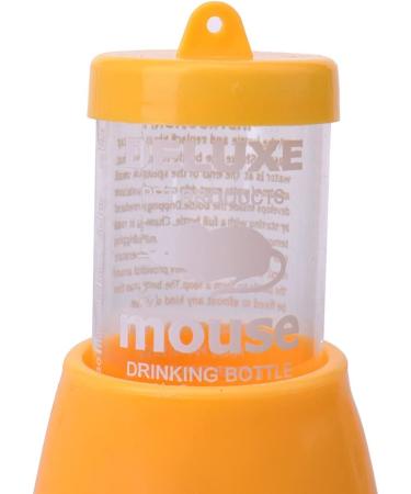 Hypeety Hamster Cage Drinking Water Bottle 80ML+BASE - 1Pcs Random Color | Parrot Mice Rat Gerbils Water Feeder Bowl - Compact and Convenient - Buy Online on GoSupps.com