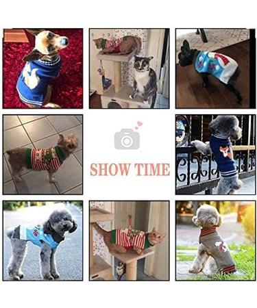 ABRRLO Christmas Dog Sweater - Warm Winter Apparel for Small & Medium Dogs | Perfect Holiday Gift for Pets - Buy Online on GoSupps.com