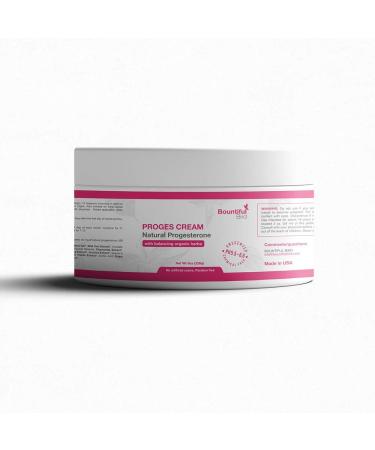 Bountiful Bird Natural Progesterone Cream with Organic Hormone Balancing Herbs Paraben Free Soy Free 8 oz